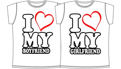 Прикольные футболки: парные - Жених, Невеста